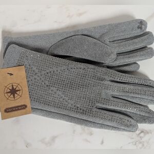 Sparkling Gray Women's Gloves